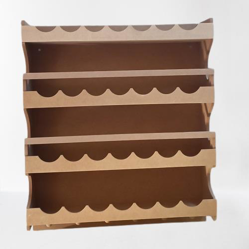 Hobi ADN 90257 Dekoratif Rafterek Dolap CNC Kesim Ahşap MDF HAM M