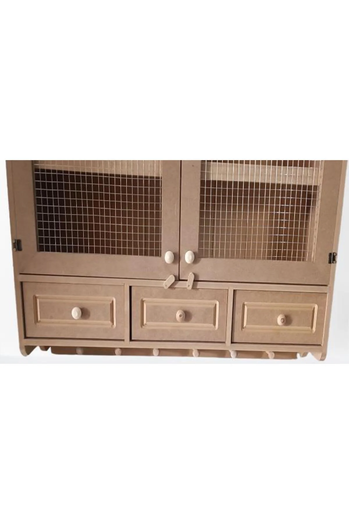 Hobi ADN 90258 Dekoratif Telli Dolap Terek Ahşap MDF Ham CNC Kesim Model El yapım Hobi ADN 90258 Dekoratif Telli Dolap Terek Ahşap MDF Ham CNC Kesim Model El yapım - Görsel 7