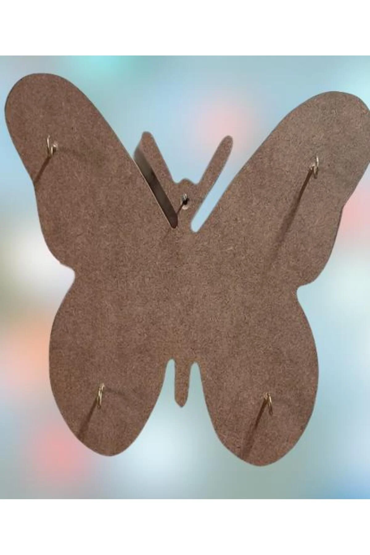 Hobi ADN 90261 Dekoratif Pano Anahtarlık Ahşap MDF HAM CNC Kesim MODEL El Yapım - Görsel 6