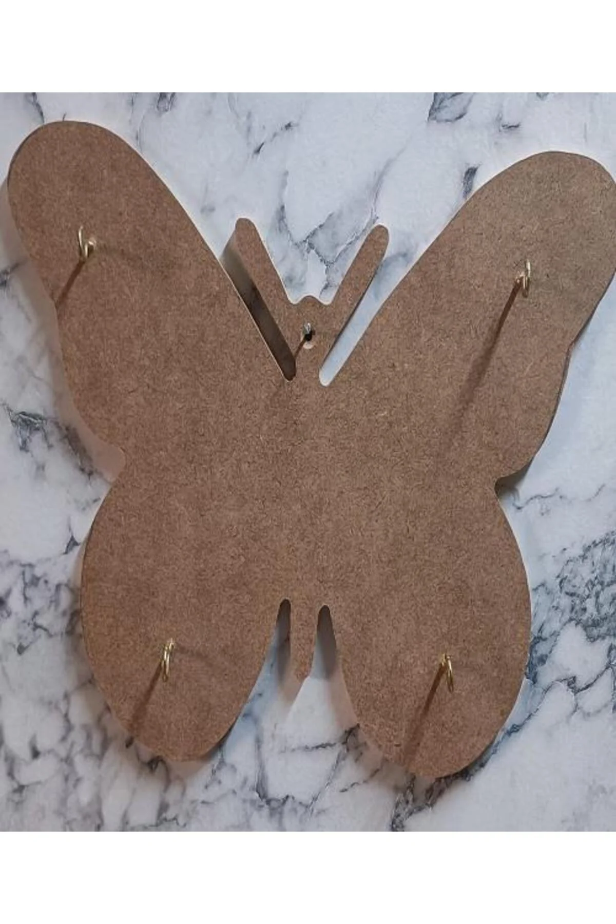 Hobi ADN 90261 Dekoratif Pano Anahtarlık Ahşap MDF HAM CNC Kesim MODEL El Yapım - Görsel 8