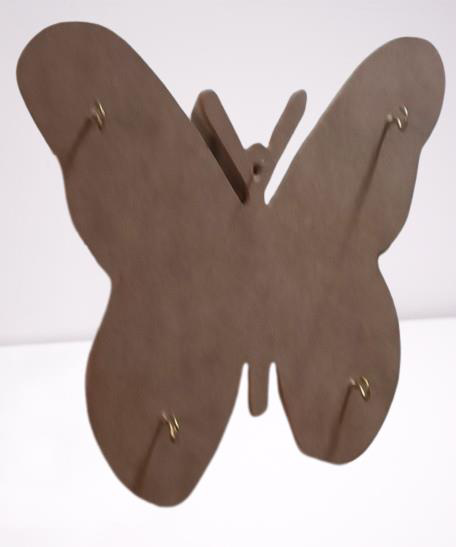 Hobi ADN 90261 Dekoratif Pano Anahtarlık Ahşap MDF HAM CNC Kesim 