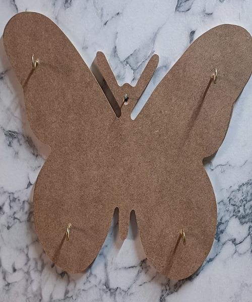 Hobi ADN 90261 Dekoratif Pano Anahtarlık Ahşap MDF HAM CNC Kesim 
