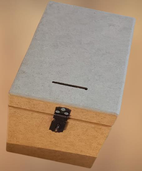 Hobi Adn 90264 Dekoratif Bahşiş Kutu Ahşap MDF HAM CNC Kesim MODE