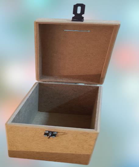 Hobi Adn 90264 Dekoratif Bahşiş Kutu Ahşap MDF HAM CNC Kesim MODE