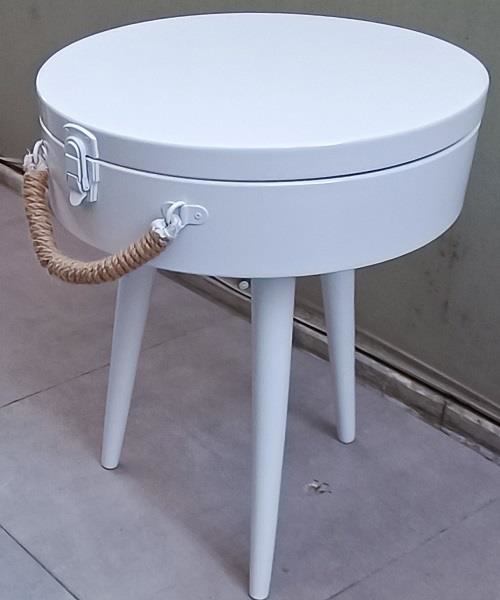 Hobi ADN 90265 MODEL Dekoratif Bavul Sehpa Ahşap MDF CNC Kesim Be