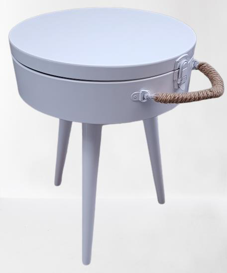 Hobi ADN 90265 MODEL Dekoratif Bavul Sehpa Ahşap MDF CNC Kesim Be