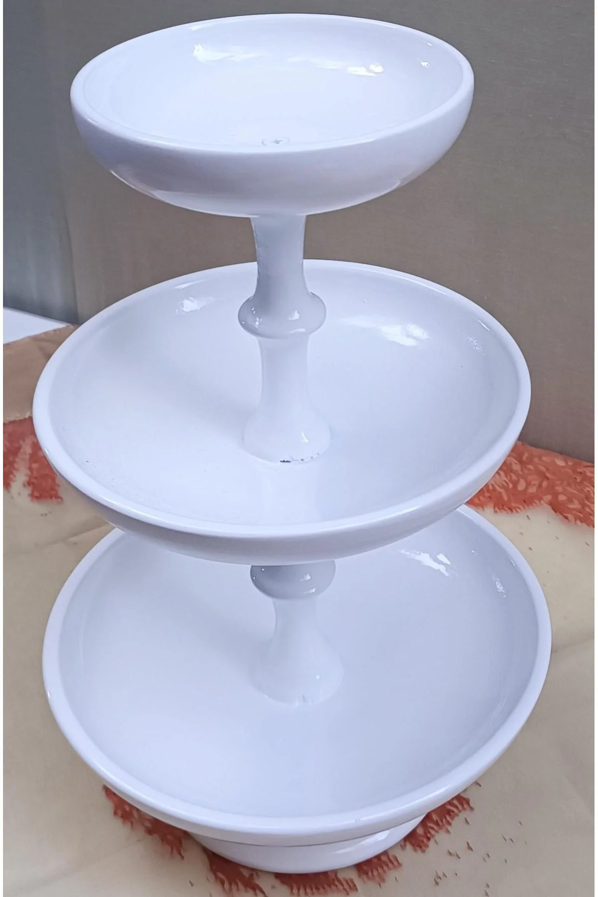 Hobi ADN 90267 Dekoratif Kuruyemiş Meyve Sunumluk Ahşap MDF Beyaz Lake El Yapım Hobi ADN 90267 Dekoratif Kuruyemiş Meyve Sunumluk Ahşap MDF Beyaz Lake El Yapım - Görsel 8