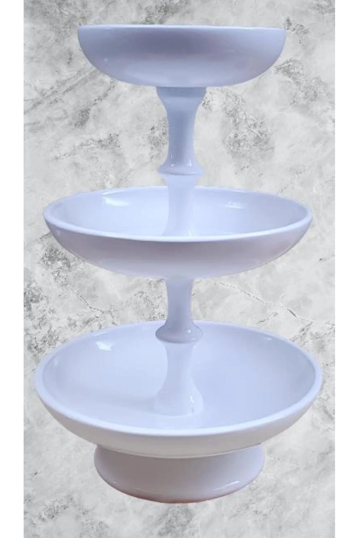 Hobi ADN 90267 Dekoratif Kuruyemiş Meyve Sunumluk Ahşap MDF Beyaz Lake El Yapım Hobi ADN 90267 Dekoratif Kuruyemiş Meyve Sunumluk Ahşap MDF Beyaz Lake El Yapım - Görsel 4