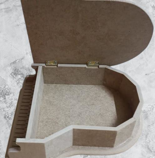 Hobi ADN 90274 Dekoratif Piyano Kutu Ayaklı Ahşap MDF HAM CNC Kes