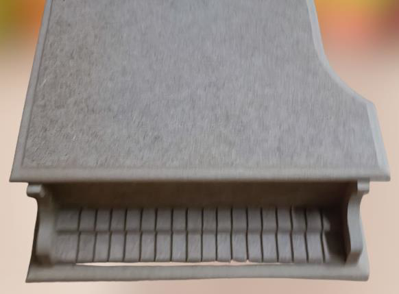 Hobi ADN 90274 Dekoratif Piyano Kutu Ayaklı Ahşap MDF HAM CNC Kes