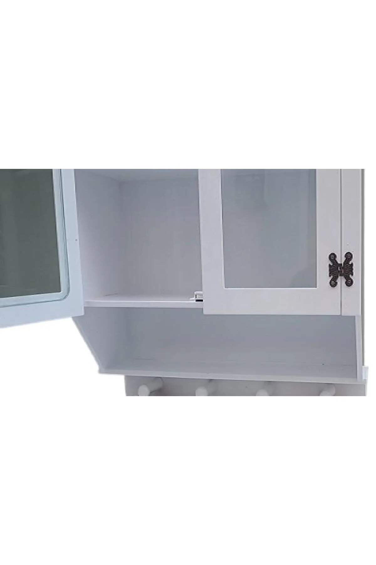 Hobi ADN 90351 Model Dekoratif TEREK Ecza Dolap MDF Parlak Beyaz lake El yapım Hobi ADN 90351 Model Dekoratif TEREK Ecza Dolap MDF Parlak Beyaz lake El yapım