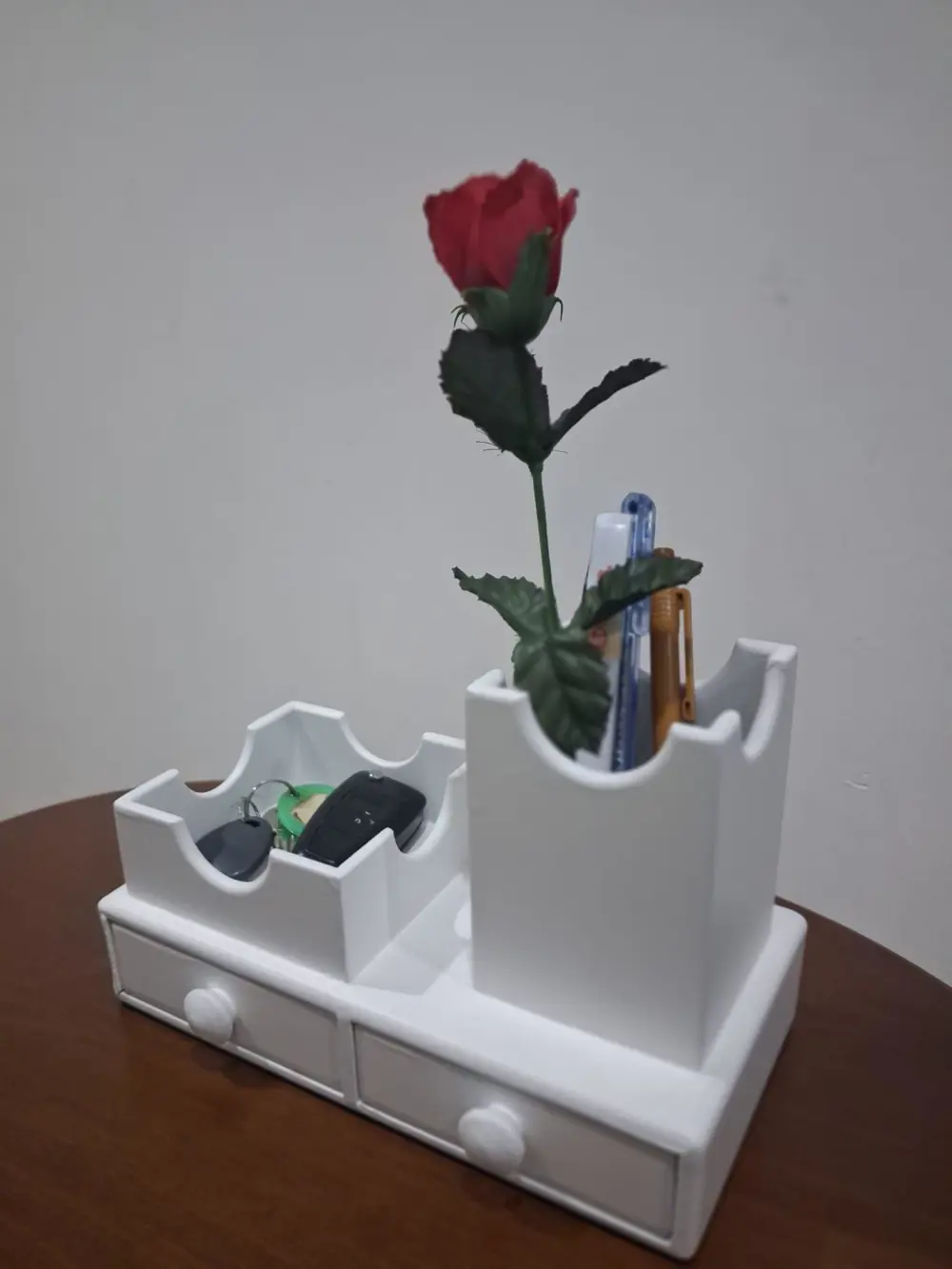 Hobi Adn 90591 Dekoratif Kalemlik Set İkili Model Parlak Lake Bey