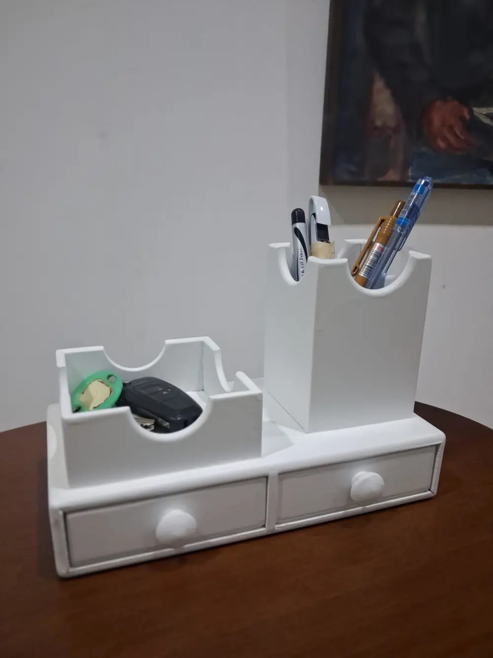 Hobi Adn 90591 Dekoratif Kalemlik Set İkili Model Parlak Lake Bey