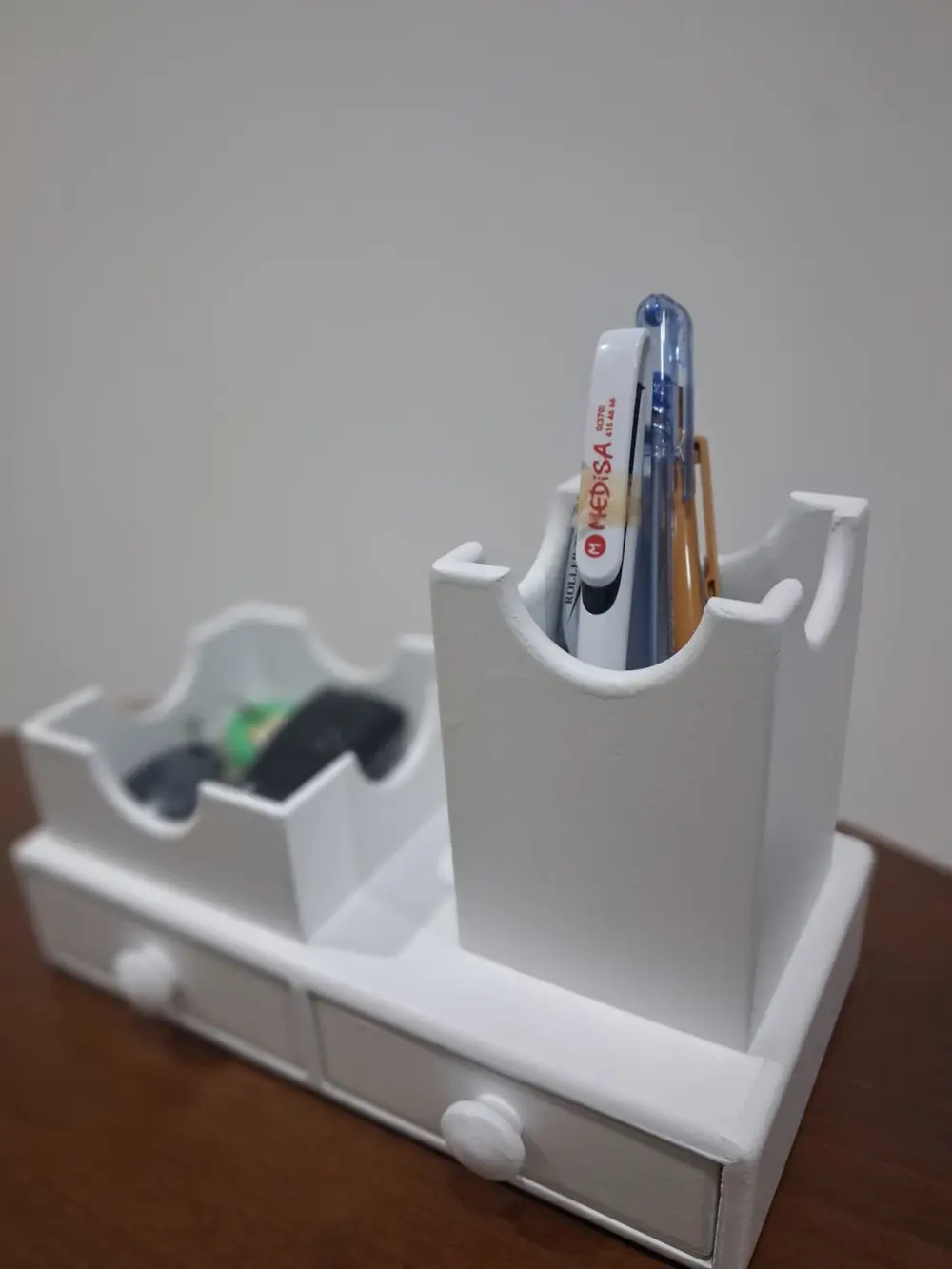 Hobi Adn 90591 Dekoratif Kalemlik Set İkili Model Parlak Lake Bey