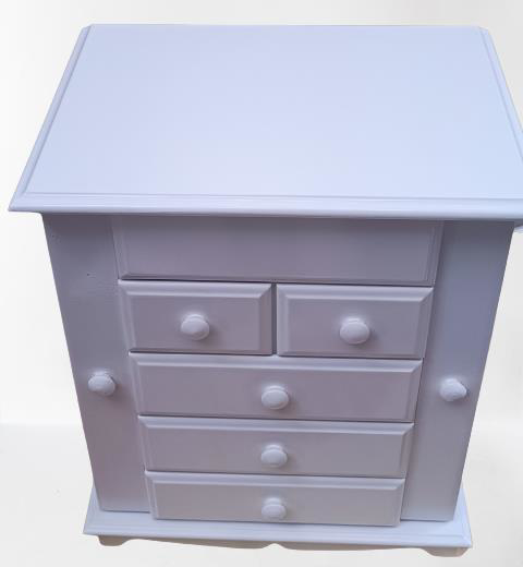 Hobi ADN Dekoratif  90270 Şifonyer 8 Çekm Gizli Çem Modüllü Parla