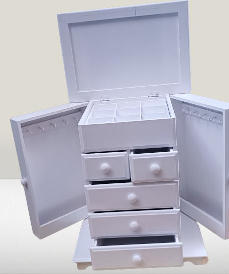 Hobi ADN Dekoratif  90270 Şifonyer 8 Çekm Gizli Çem Modüllü Parla