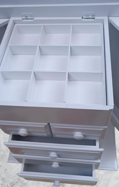 Hobi ADN Dekoratif  90270 Şifonyer 8 Çekm Gizli Çem Modüllü Parla