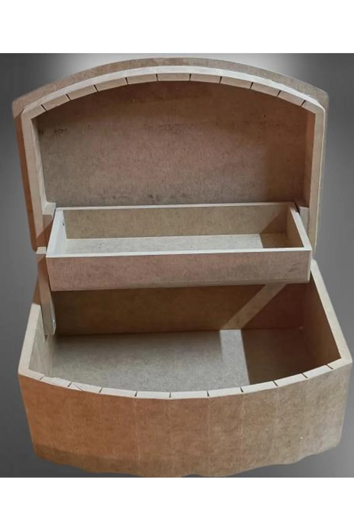 Hobi Adn Dekoratif Dikiş 90266 Hareketli Bölmeli Ahşap MDF HAM CNC Kesim El Yapım - Görsel 3
