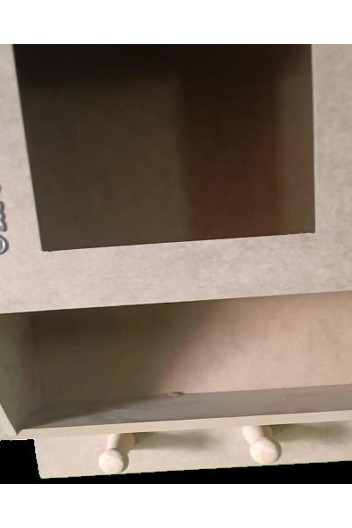 Hobi ADN MODEL 90350 Ecza Dolap İki Kapaklı Kupaklı Ahşap MDF HAM El Yapım Hobi ADN MODEL 90350 Ecza Dolap İki Kapaklı Kupaklı Ahşap MDF HAM El Yapım - Görsel 6