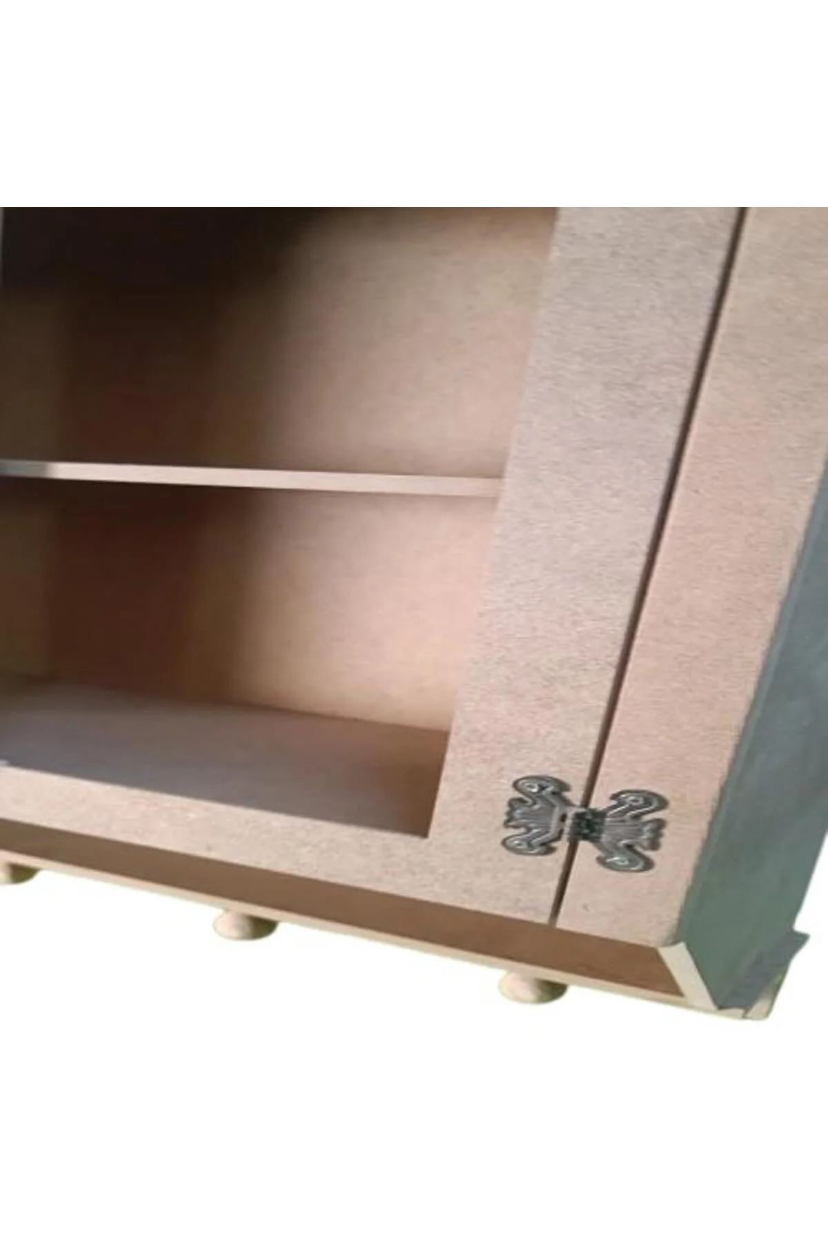 Hobi ADN MODEL 90350 Ecza Dolap İki Kapaklı Kupaklı Ahşap MDF HAM El Yapım Hobi ADN MODEL 90350 Ecza Dolap İki Kapaklı Kupaklı Ahşap MDF HAM El Yapım - Görsel 5