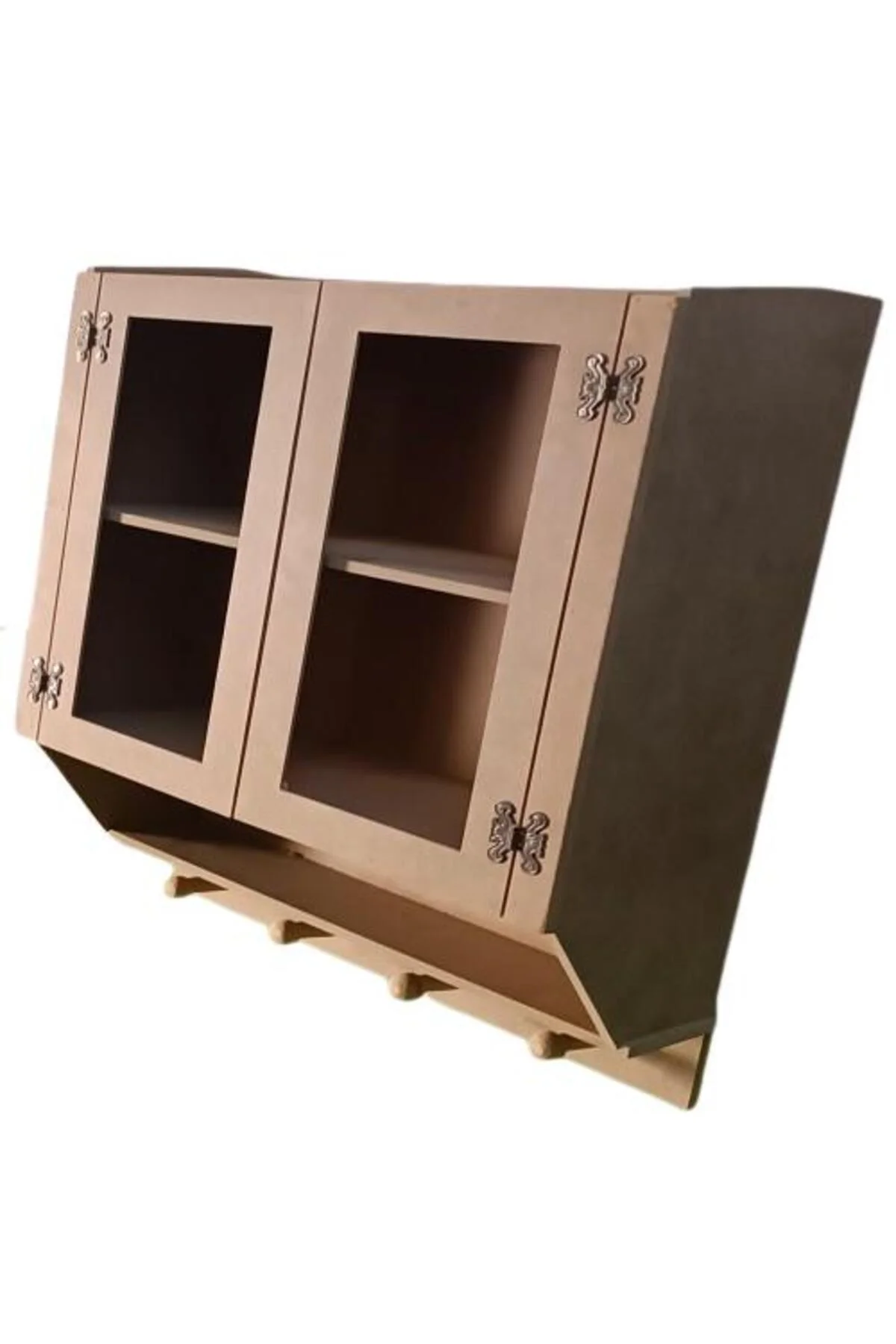 Hobi ADN MODEL 90350 Ecza Dolap İki Kapaklı Kupaklı Ahşap MDF HAM El Yapım Hobi ADN MODEL 90350 Ecza Dolap İki Kapaklı Kupaklı Ahşap MDF HAM El Yapım - Görsel 3