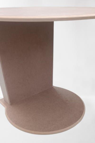 Hobi ERC 90378 Cepli UFO Sehpa Tekerlekli Ahşap MDF HAM Kanepe Se