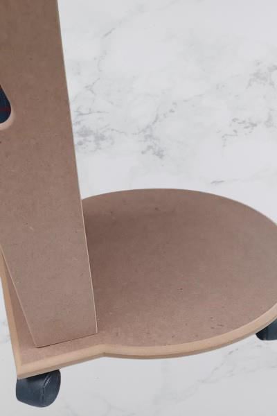 Hobi ERC 90378 Cepli UFO Sehpa Tekerlekli Ahşap MDF HAM Kanepe Se