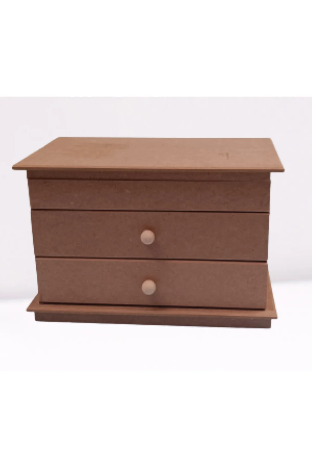 Hobi ERDL 12239 Dekoratif Model Makyaj Kutusu 2 Çekmece Ahşap MDF HAM El Yapımı Hobi ERDL 12239 Dekoratif Model Makyaj Kutusu 2 Çekmece Ahşap MDF HAM El Yapımı - Görsel 5