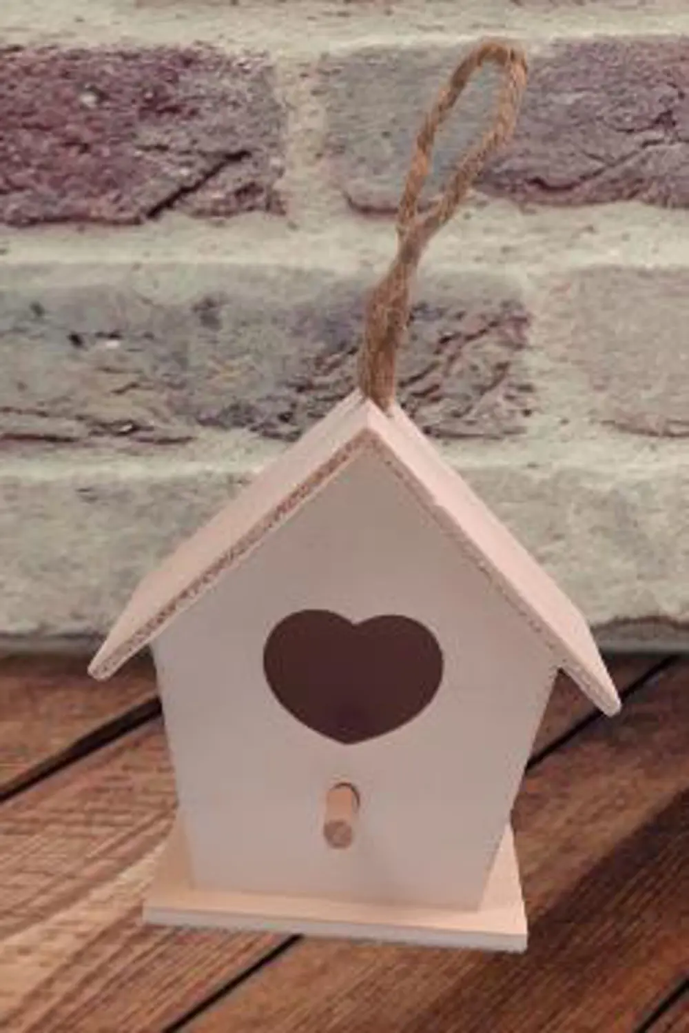 Hobi ERDL 90025 Dekoratif Model Minik Kuş Yuvası Ahşap HAM MDF El