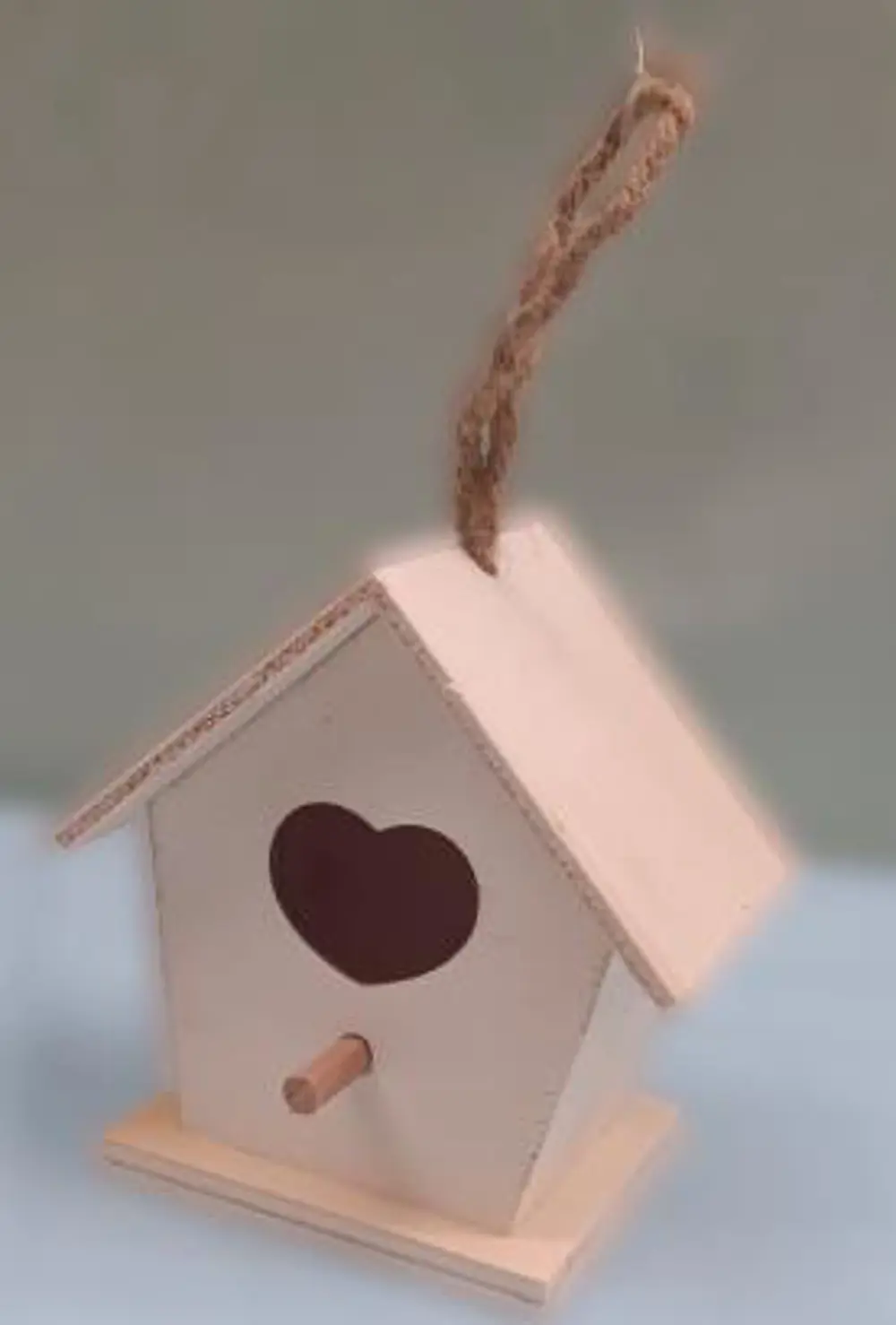 Hobi ERDL 90025 Dekoratif Model Minik Kuş Yuvası Ahşap HAM MDF El