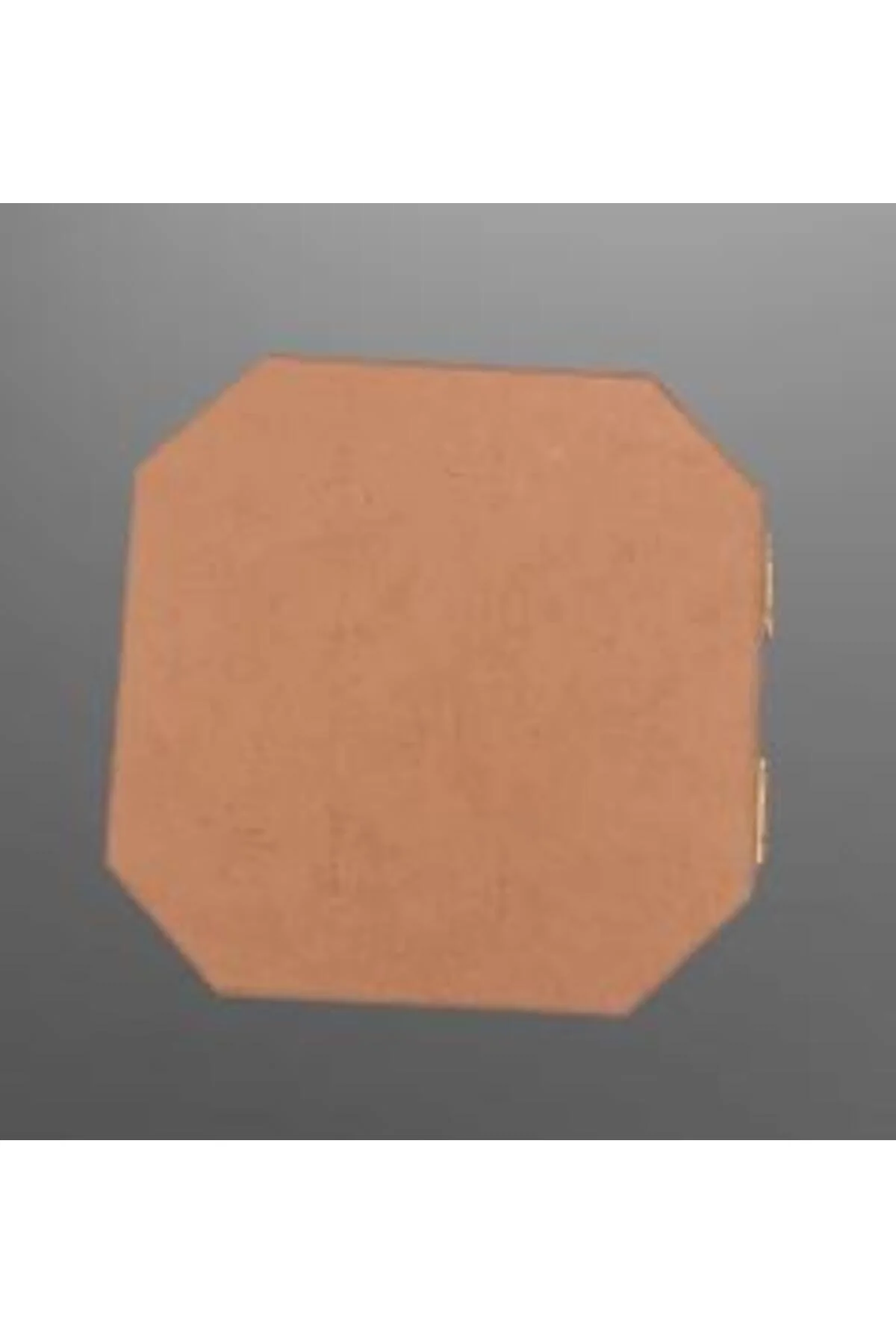 Hobi ERDL 90031 Dekoratif Model Öğrenci Kutusu Altıgen Ahşap HAM MDF El Yapımı - Görsel 2