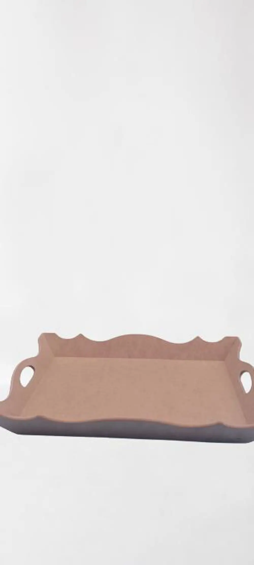 Hobi ERDL 90036 Dekoratif Tepsi Ayaklı Şımarık Model HAM Ahşap MD