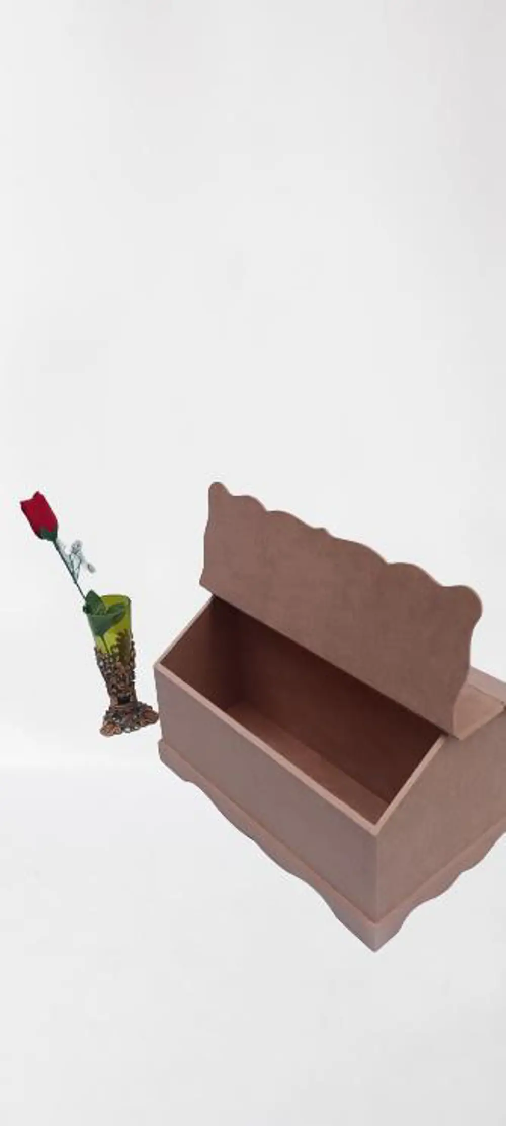 Hobi ERDL 90037 Dekoratif Takım Çantası Model HAM Ahşap MDF El Ya