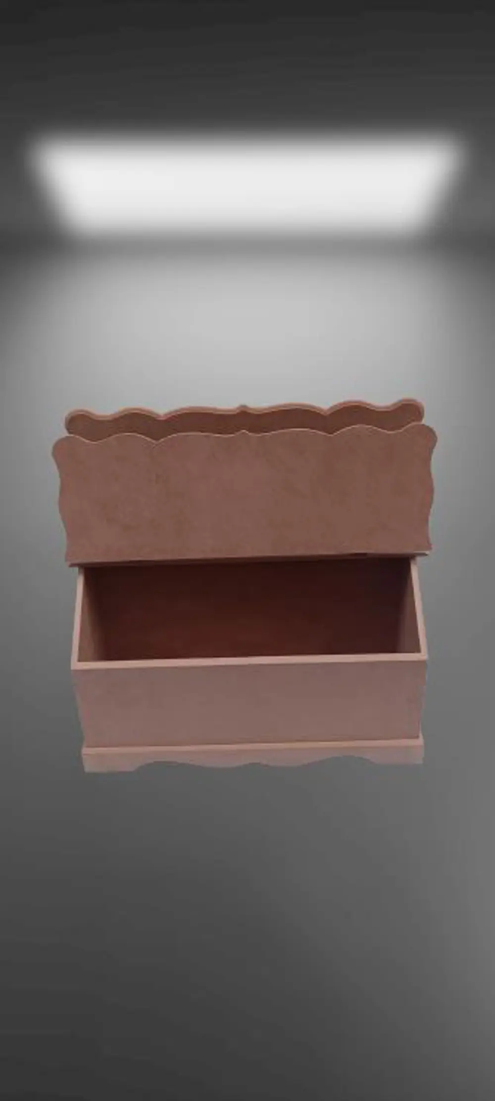 Hobi ERDL 90037 Dekoratif Takım Çantası Model HAM Ahşap MDF El Ya