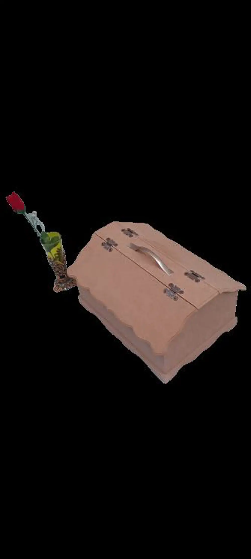 Hobi ERDL 90037 Dekoratif Takım Çantası Model HAM Ahşap MDF El Ya