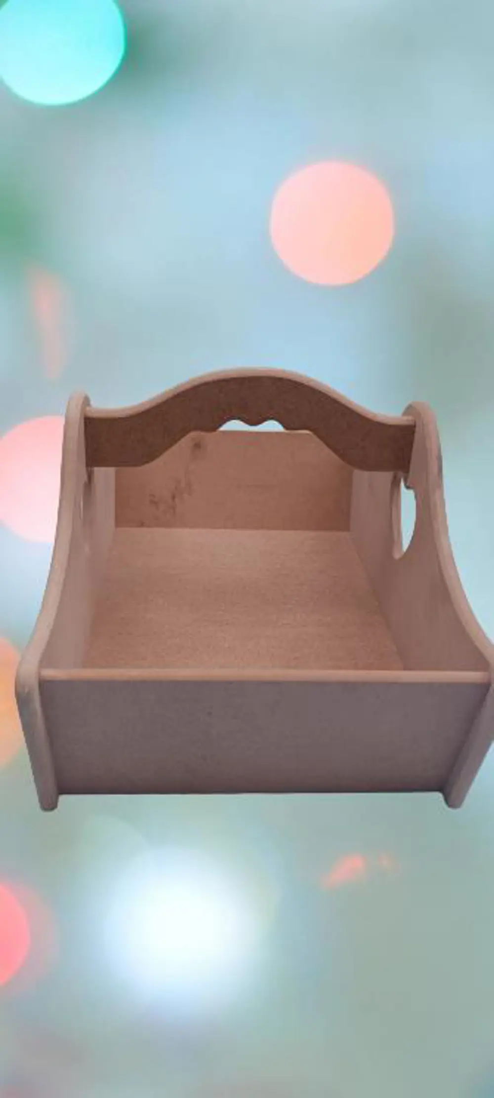 Hobi ERDL 90041 Dekoratif Sepet HAM Model cnc kesim Ahşap MDF El 