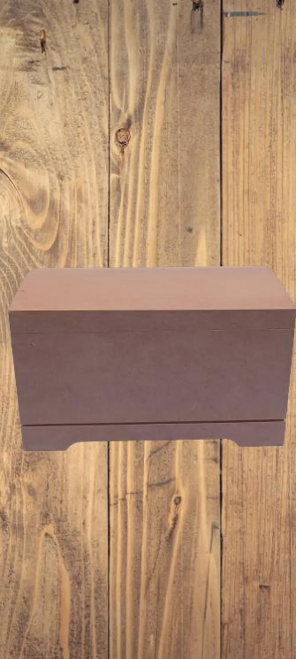 Hobi ERDL 90042 Dekoratif Sandık Seti Model Mini İkili HAM Ahşap 