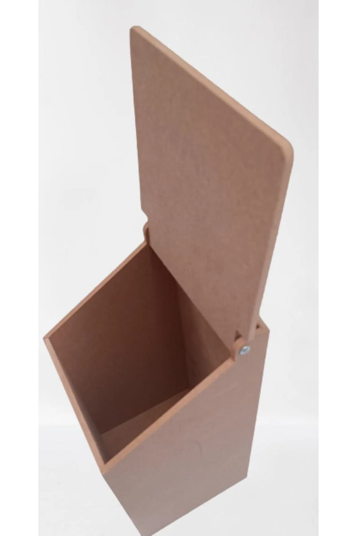 Hobi ERDL 90045 Dekoratif Model Poşet Kutusu Ahşap MDF HAM kalpli El Yapımı - Görsel 2