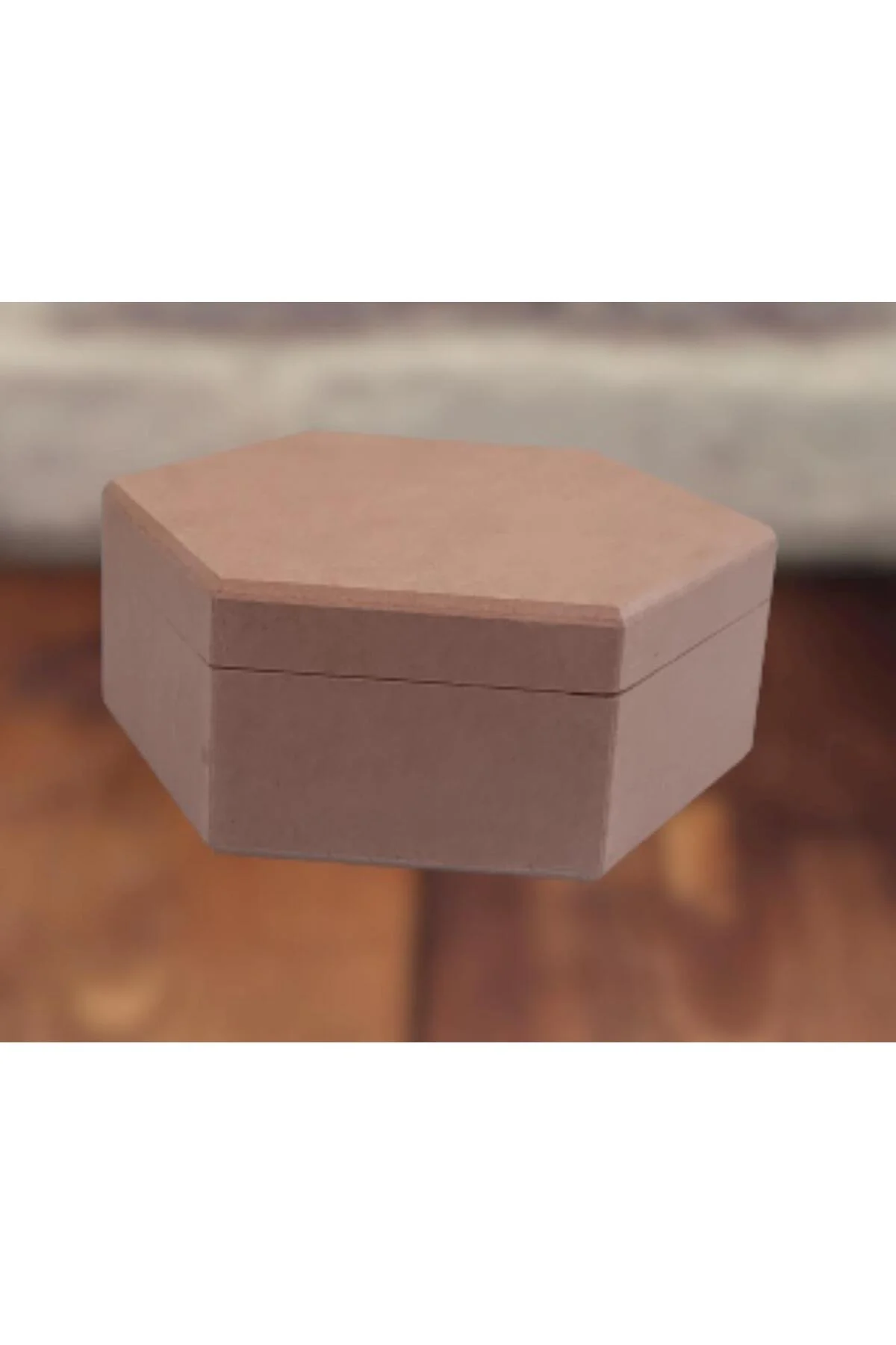 Hobi ERDL 90047 Dekoratif Model Öğrenci Kutu HAM Ahşap MDF El Yapımı - Görsel 3