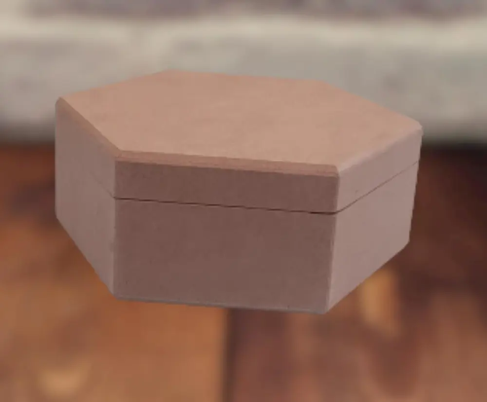 Hobi ERDL 90047 Dekoratif Model Öğrenci Kutu HAM Ahşap MDF El Yap Hobi ERDL 90047 Dekoratif Model Öğrenci Kutu HAM Ahşap MDF El Yap