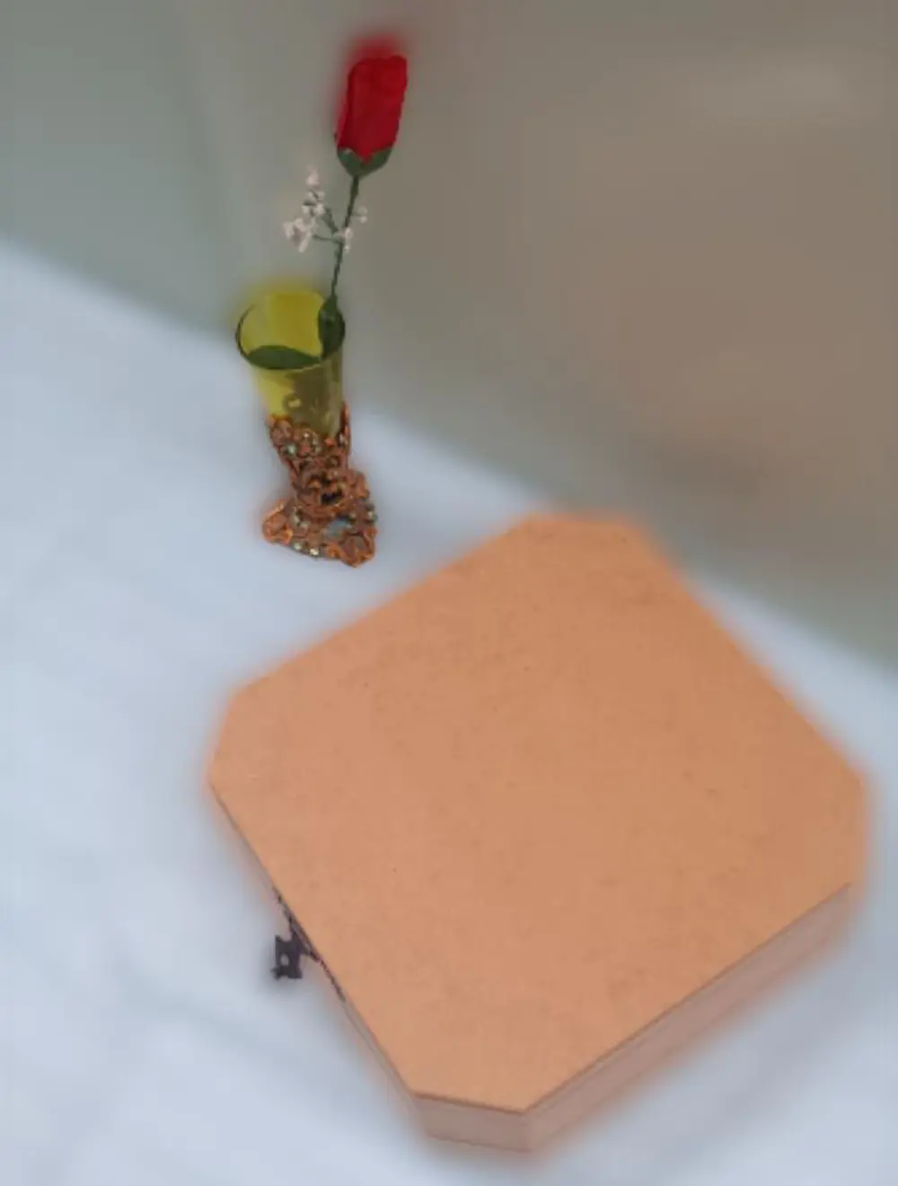 Hobi ERDL 90050 Dekoratif Model Takı Kutusu Klipsli Bölmeli Ahşap