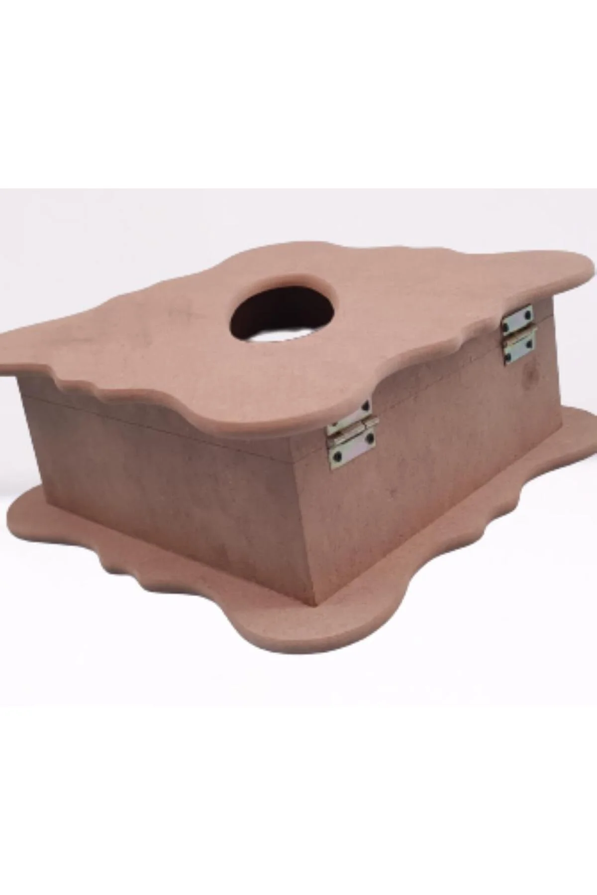 Hobi ERDL 90051 Dekoratif Model Peçetelik Kutu HAM Ahşap MDF El Yapımı Hobi ERDL 90051 Dekoratif Model Peçetelik Kutu HAM Ahşap MDF El Yapımı - Görsel 2