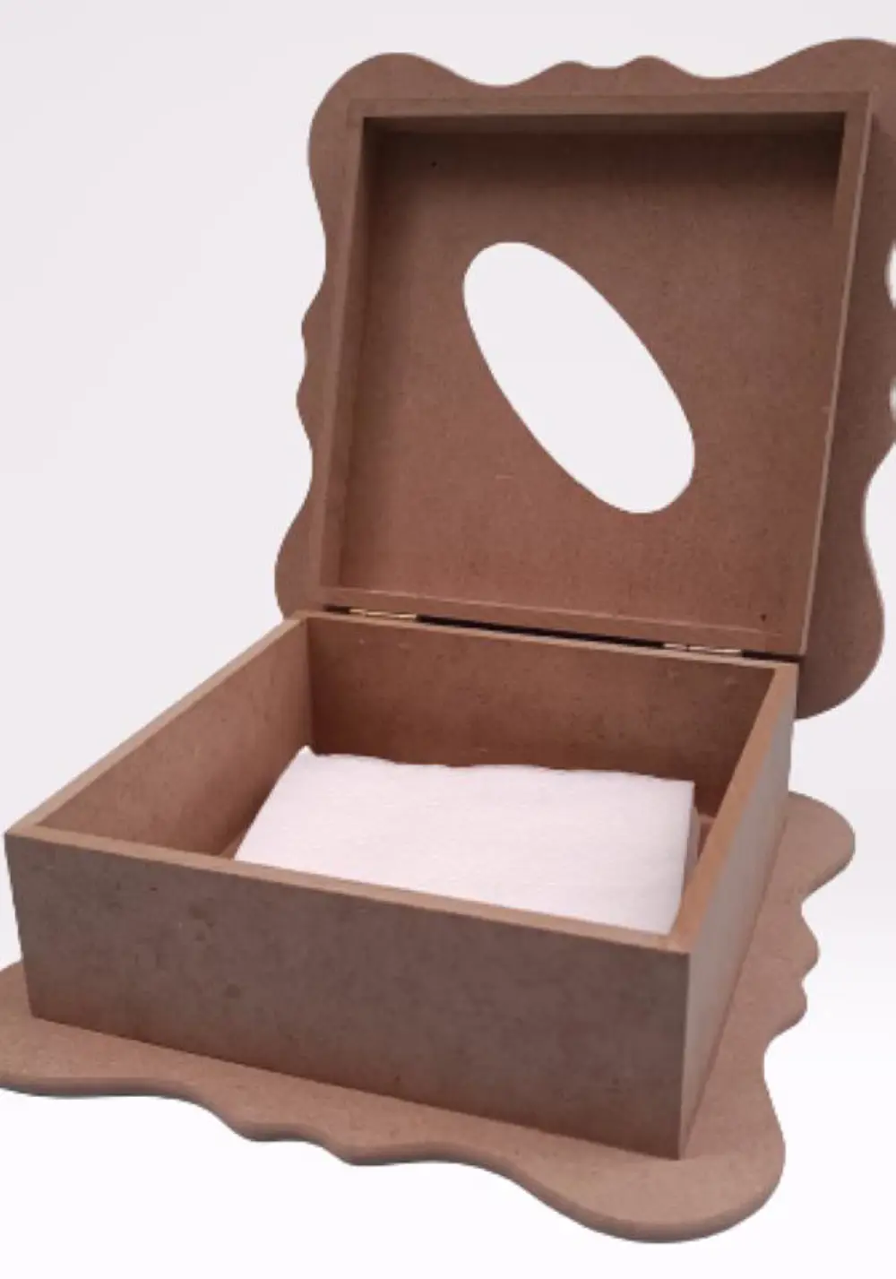 Hobi ERDL 90051 Dekoratif  Model Peçetelik Kutu HAM Ahşap MDF El 