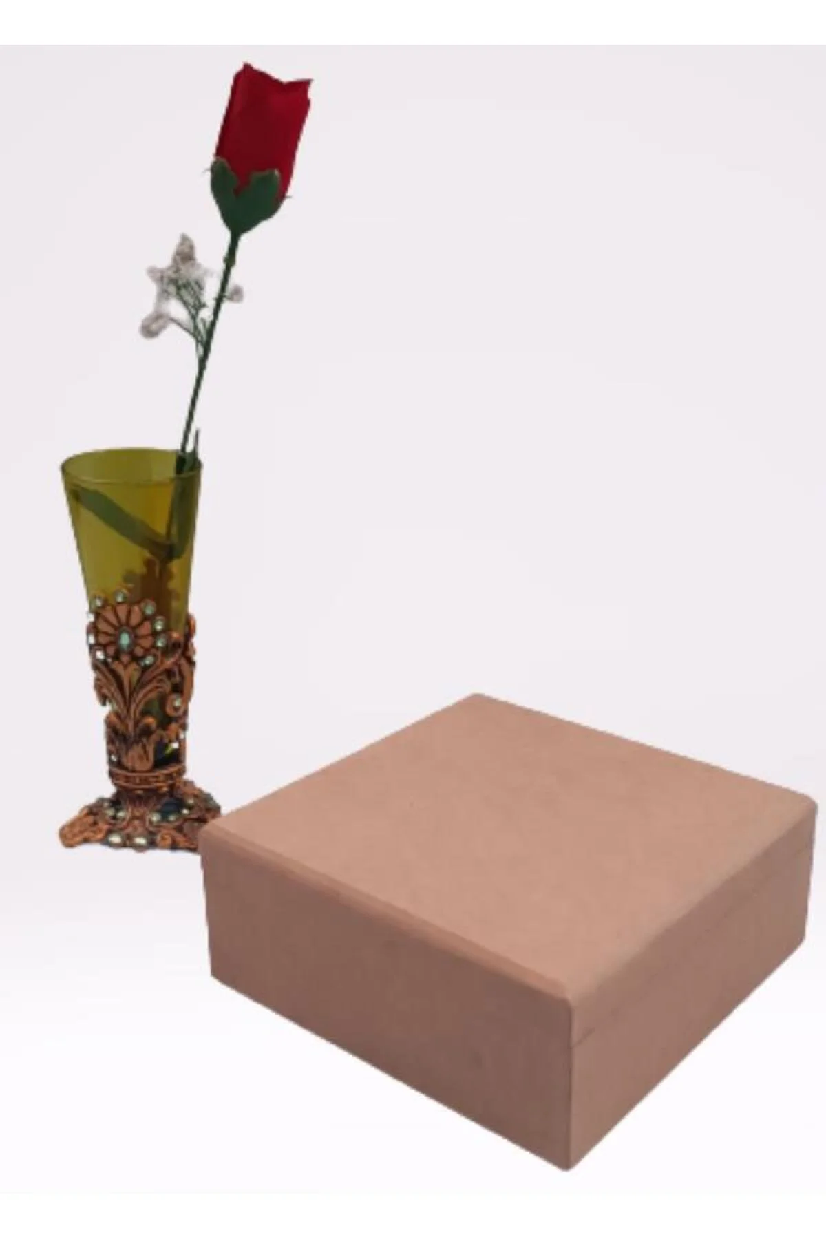 Hobi ERDL 90052 Dekoratif Model Öğrenci Ve Makyaj Kutu Ahşap MDF HAM El Yapımı - Görsel 8