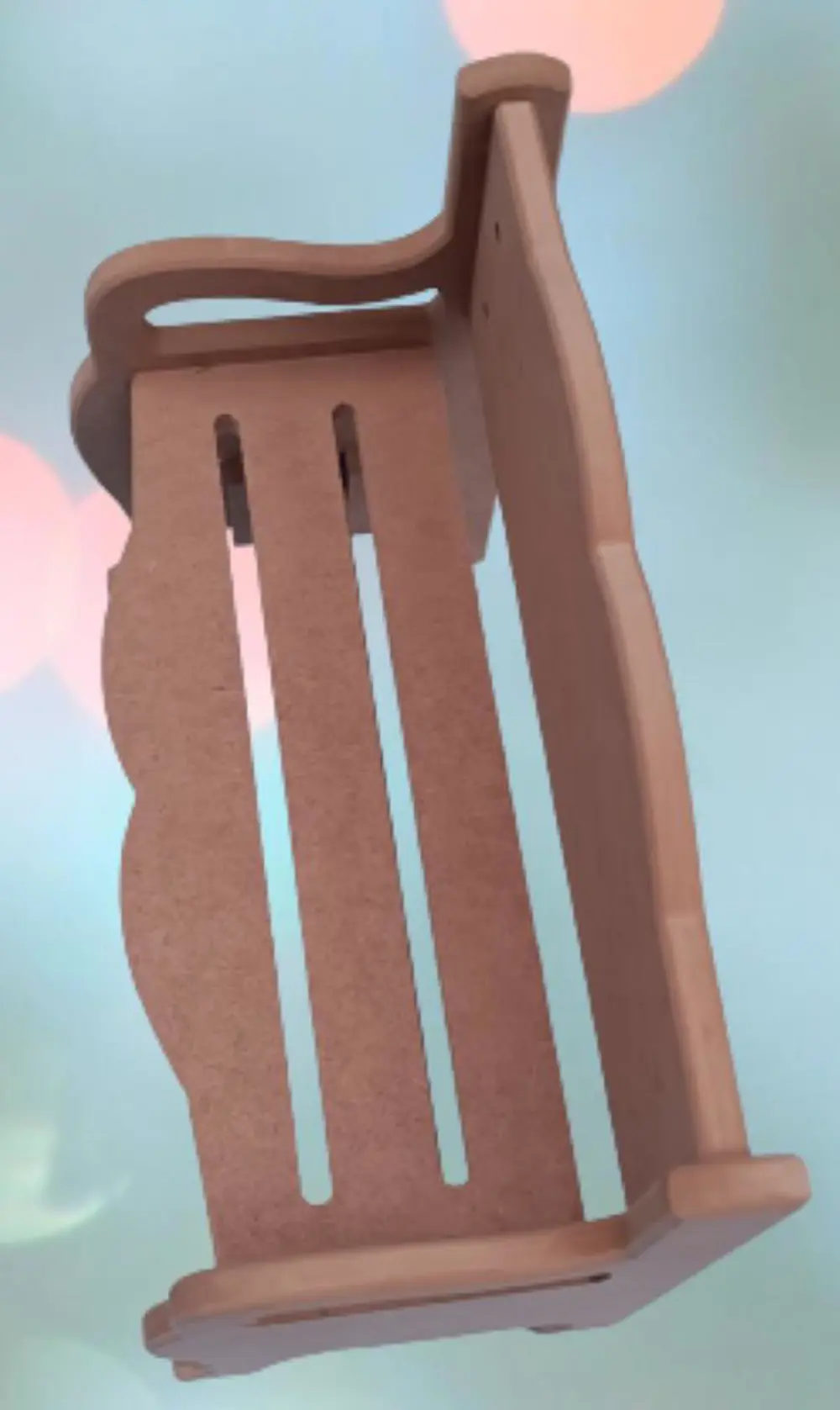 Hobi ERDL 90054 Dekoratif Model BanK Tipi Havluluk HAM Ahşap MDF 