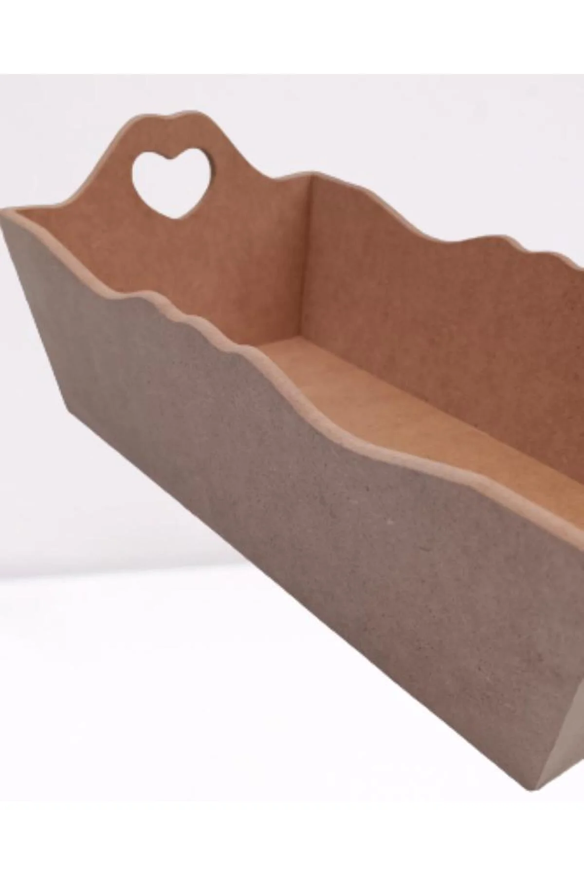 Hobi ERDL 90056 Dekoratif Model Ekmek Tepsisi Ahşap MDF Kalpli El Yapımı Hobi ERDL 90056 Dekoratif Model Ekmek Tepsisi Ahşap MDF Kalpli El Yapımı - Görsel 3