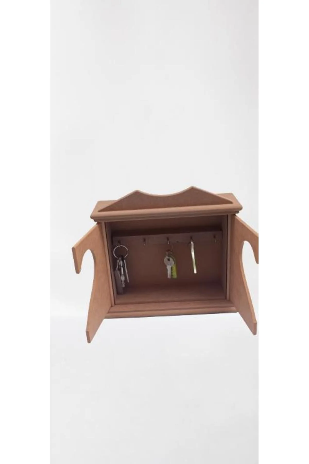 Hobi ERDL 90070 Dekoratif Anahtarlık Kutusu Model Ahşap MDF HAM Kalpli El Yapımı Hobi ERDL 90070 Dekoratif Anahtarlık Kutusu Model Ahşap MDF HAM Kalpli El Yapımı - Görsel 2