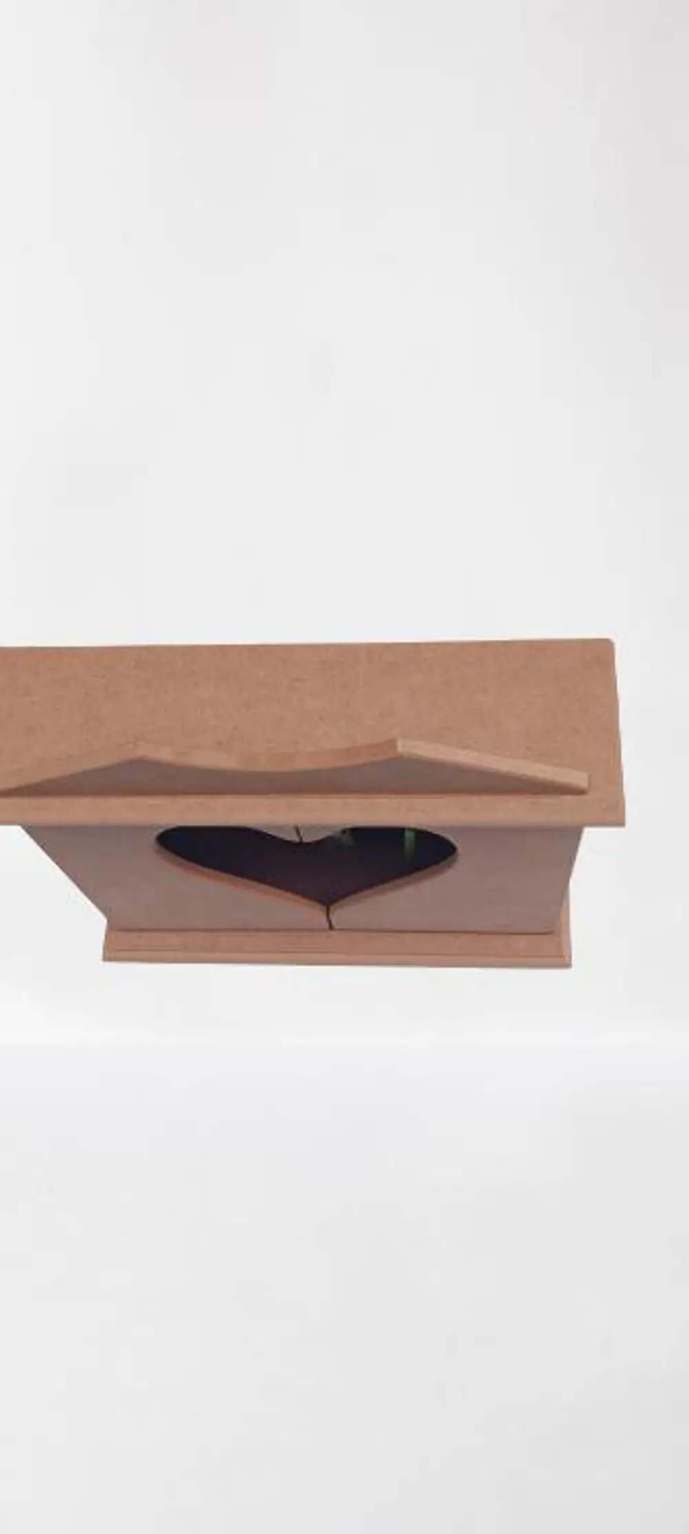 Hobi ERDL 90070 Dekoratif Anahtarlık Kutusu Model Ahşap MDF HAM  