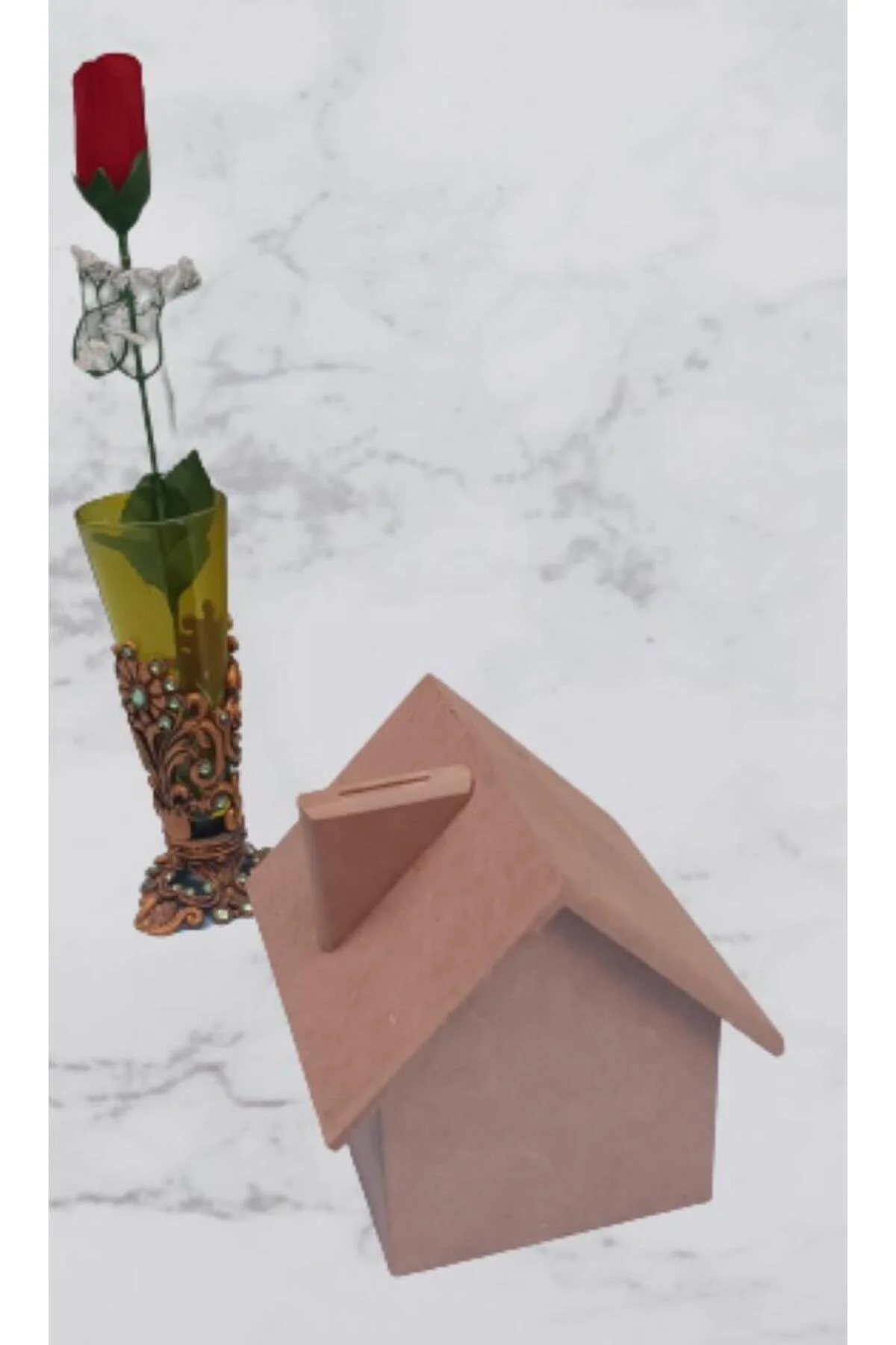 Hobi ERDL Dekoratif 90065 Kumbara Ham Ahşap MDF Model El Yapım Hobi ERDL Dekoratif 90065 Kumbara Ham Ahşap MDF Model El Yapım - Görsel 5