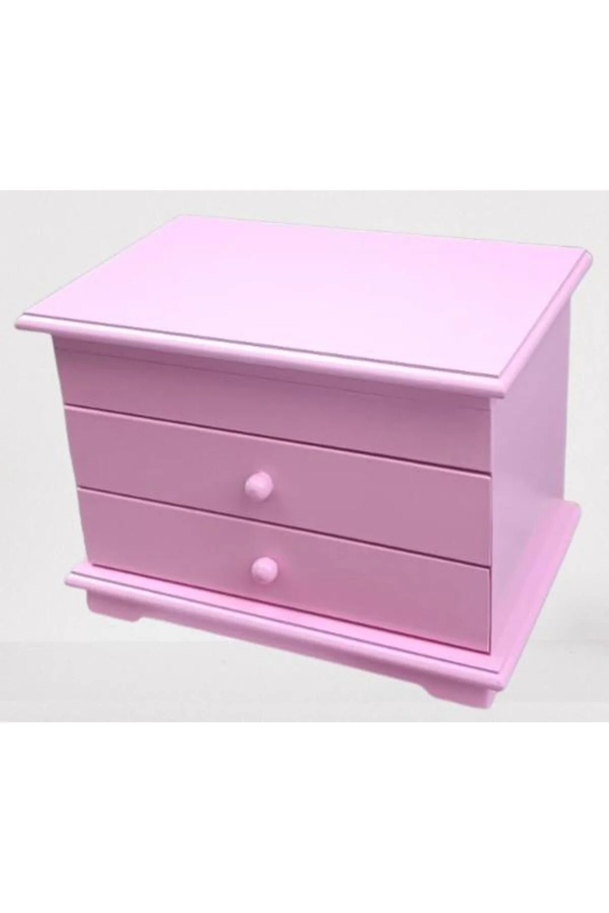 Hobi ERDL Takı Şifonyer 90390 Makyaj Kutu 2Çekmc Ayna Parlak Pembe Lake Ahşp MDF Hobi ERDL Takı Şifonyer 90390 Makyaj Kutu 2Çekmc Ayna Parlak Pembe Lake Ahşp MDF - Görsel 6
